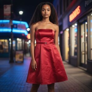 Michelangelo Sleeveless Formal Prom Bridesmaid Dress